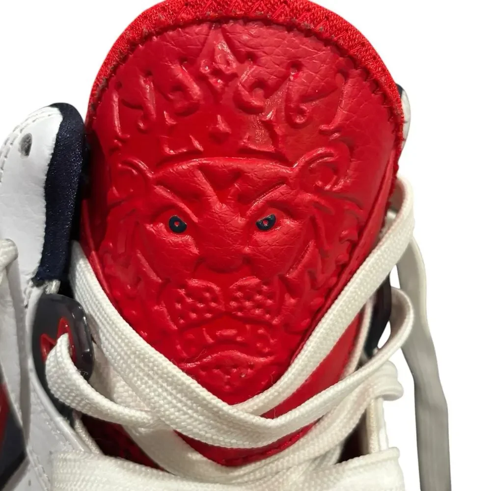 Nike LeBron 8 Veterans Day 2010 Red White Blue Shoes Mens Size 12 417098-100